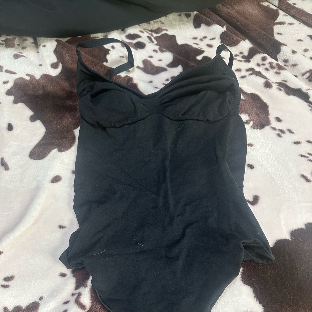 SKIMS Black Shapewear Bodysuit